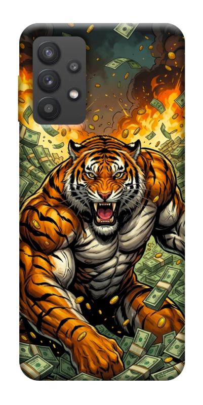 Чехол itsPrint Money tiger для Samsung Galaxy A32 (A326B) 5G, деньги, купить оптом с доставкой