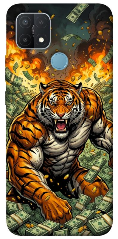 Чохол itsPrint Money tiger для Oppo A15s / A15, гроші, купити оптом з доставкою