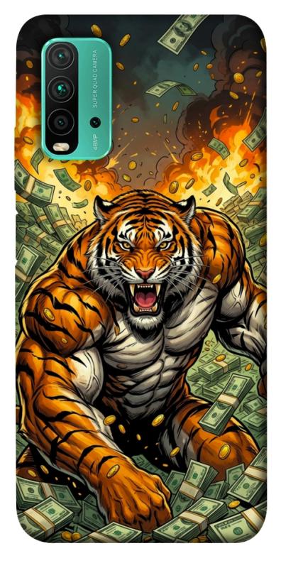 Чохол itsPrint Money tiger для Xiaomi Redmi Note 9 4G / Redmi 9 Power / Redmi 9T, гроші, купити оптом з доставкою