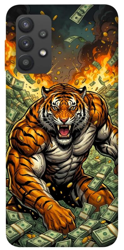 Чехол itsPrint Money tiger для Samsung Galaxy A32 (A325F) 4G, деньги, купить оптом с доставкой