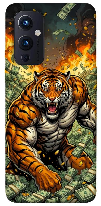 Чехол itsPrint Money tiger для OnePlus 9, деньги, купить оптом с доставкой