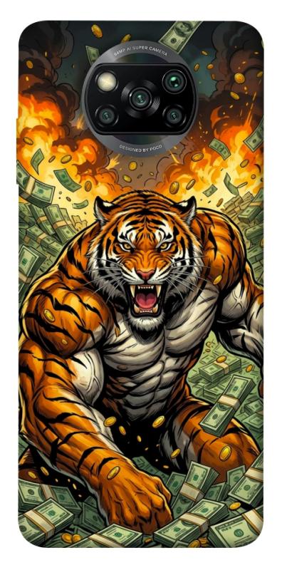 Чохол itsPrint Money tiger для Xiaomi Poco X3 NFC / Poco X3 Pro, гроші, купити оптом з доставкою