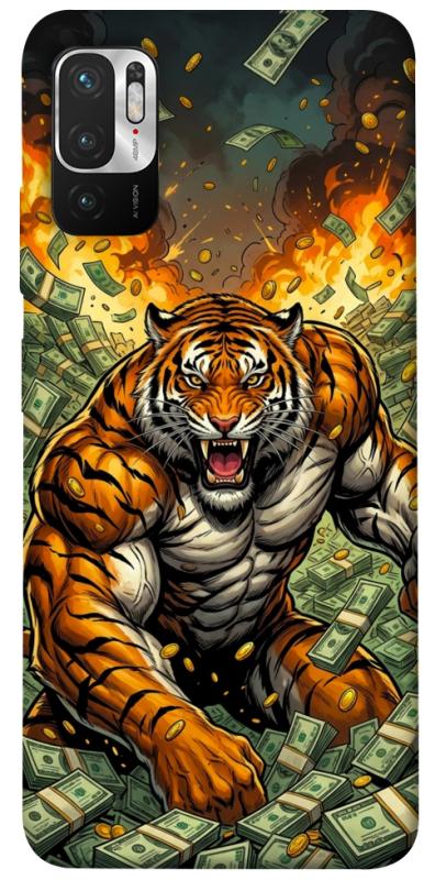 Чохол itsPrint Money tiger для Xiaomi Redmi Note 10 5G, гроші, купити оптом з доставкою