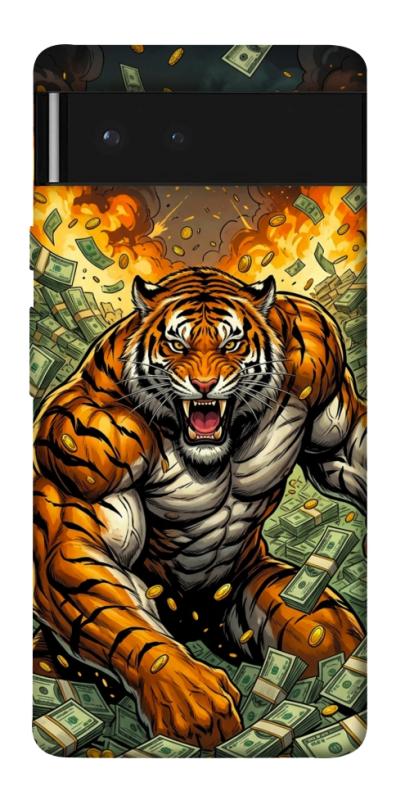 Чохол itsPrint Money tiger для Google Pixel 6, гроші, купити оптом з доставкою