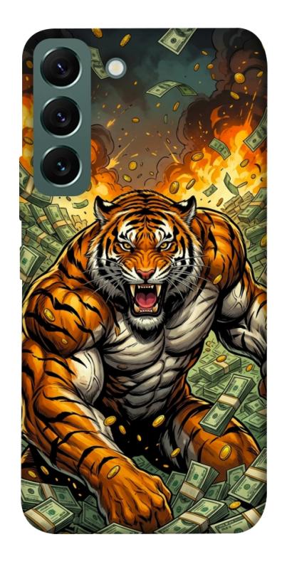 Чохол itsPrint Money tiger для Samsung Galaxy S22, гроші, купити оптом з доставкою