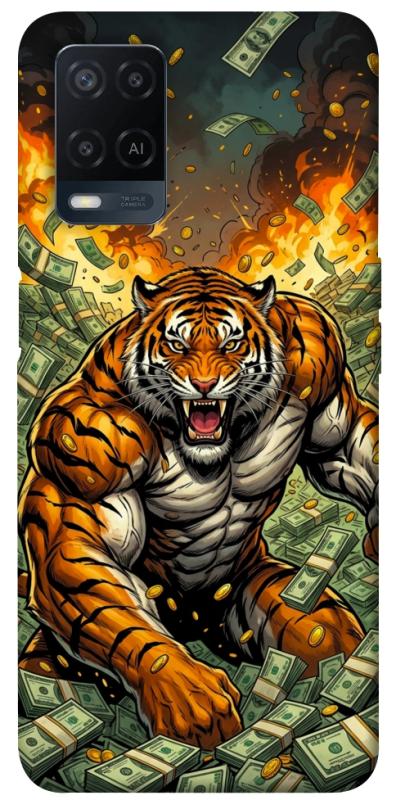 Чехол itsPrint Money tiger для Oppo A16s / A16, деньги, купить оптом с доставкой