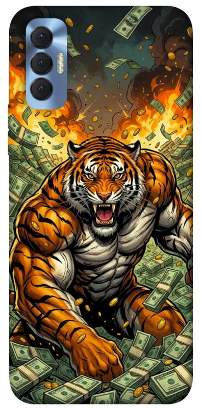 Чохол itsPrint Money tiger для TECNO Spark 8P, гроші, купити оптом з доставкою