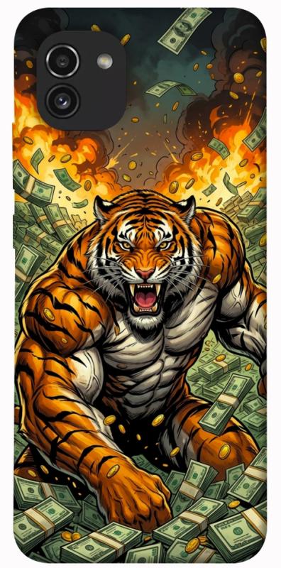 Чохол itsPrint Money tiger для Samsung Galaxy A03, гроші, купити оптом з доставкою