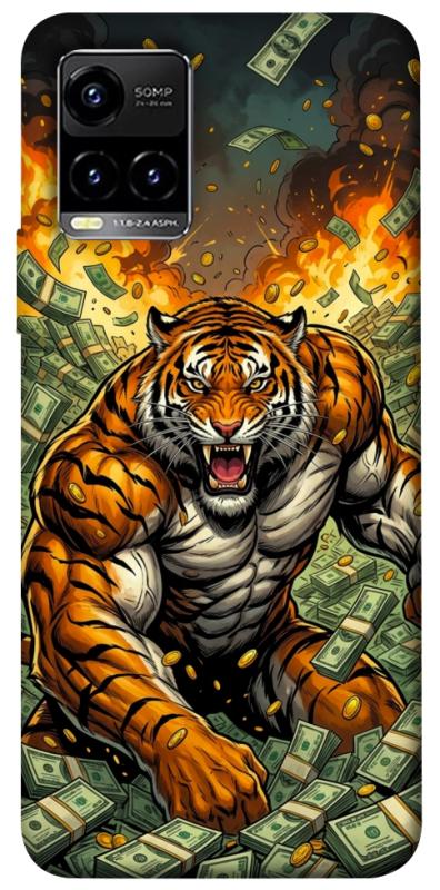 Чохол itsPrint Money tiger для Vivo Y21 / Y33s, гроші, купити оптом з доставкою