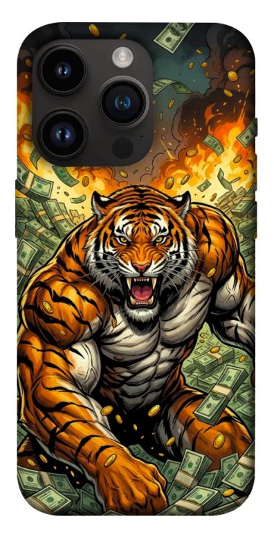 Чохол itsPrint Money tiger для Apple iPhone 14 Pro (6.1"), гроші, купити оптом з доставкою