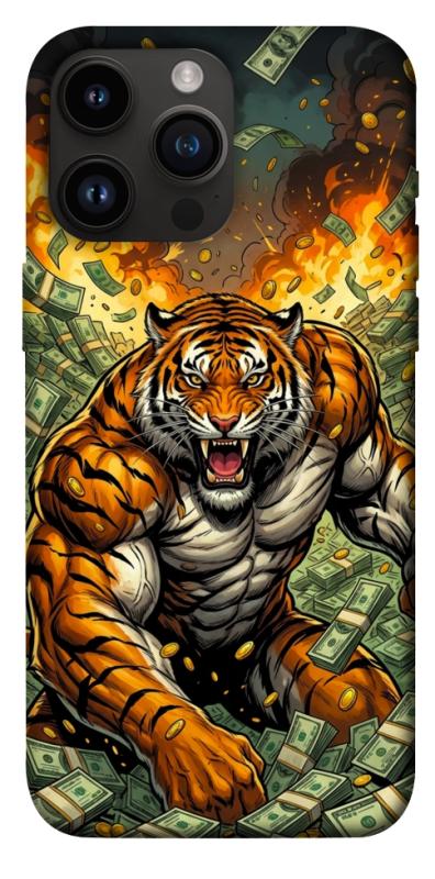 Чохол itsPrint Money tiger для Apple iPhone 14 Pro Max (6.7"), гроші, купити оптом з доставкою