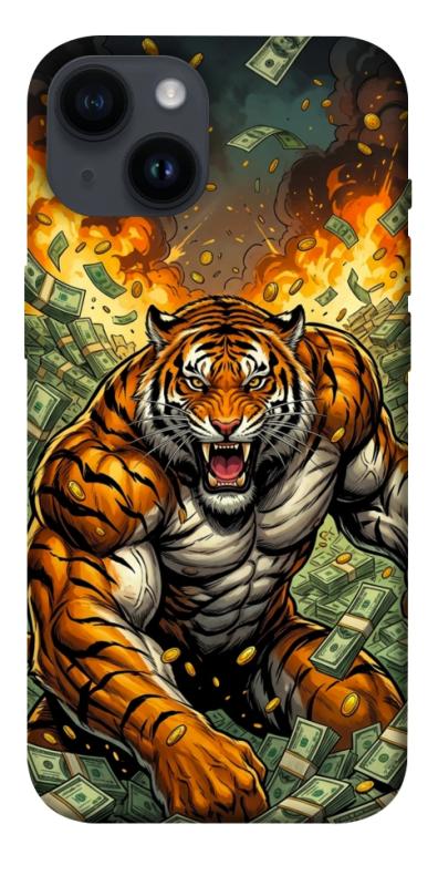 Чохол itsPrint Money tiger для Apple iPhone 14 (6.1"), гроші, купити оптом з доставкою
