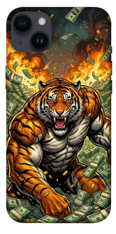 Чохол itsPrint Money tiger для Apple iPhone 14 Plus (6.7"), гроші, купити оптом з доставкою