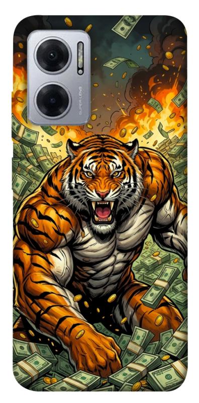 Чехол itsPrint Money tiger для Xiaomi Redmi Note 11E, деньги, купить оптом с доставкой