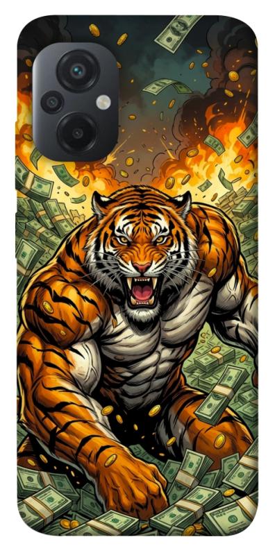 Чохол itsPrint Money tiger для Xiaomi Poco M5, гроші, купити оптом з доставкою