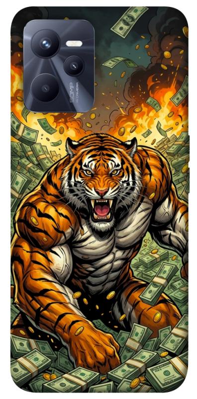 Чохол itsPrint Money tiger для Realme C35, гроші, купити оптом з доставкою