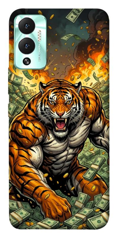 Чехол itsPrint Money tiger для Infinix Hot 12 Play, деньги, купить оптом с доставкой