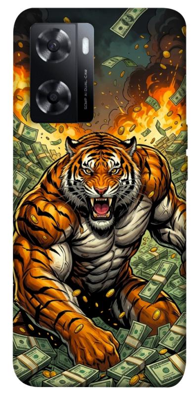 Чехол itsPrint Money tiger для Oppo A57s, деньги, купить оптом с доставкой