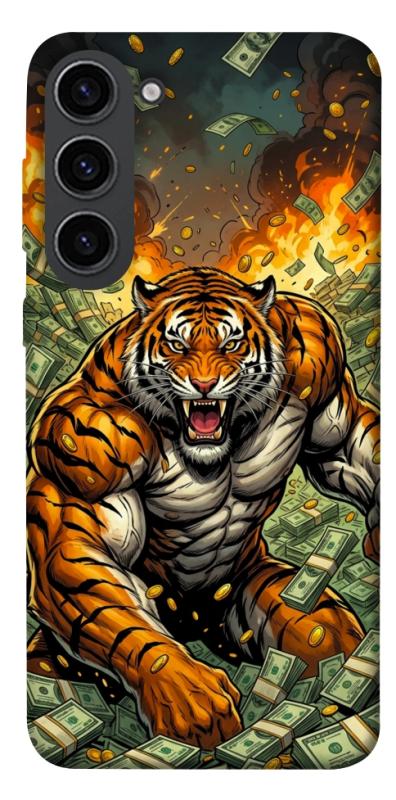 Чохол itsPrint Money tiger для Samsung Galaxy S23, гроші, купити оптом з доставкою