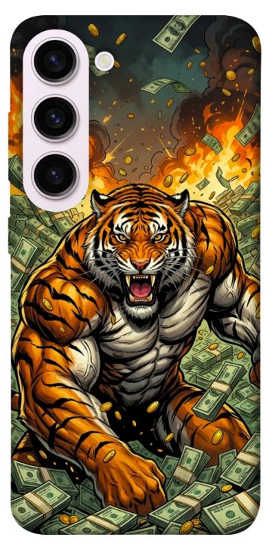 Чохол itsPrint Money tiger для Samsung Galaxy S23+, гроші, купити оптом з доставкою