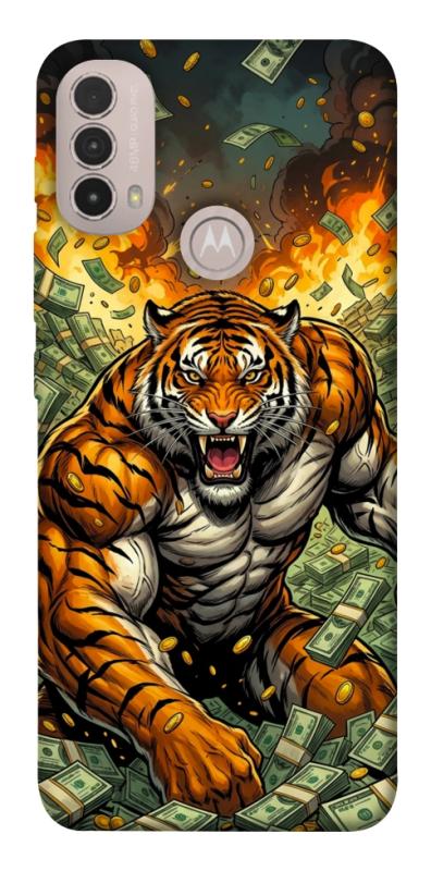 Чохол itsPrint Money tiger для Motorola Moto E40, гроші, купити оптом з доставкою