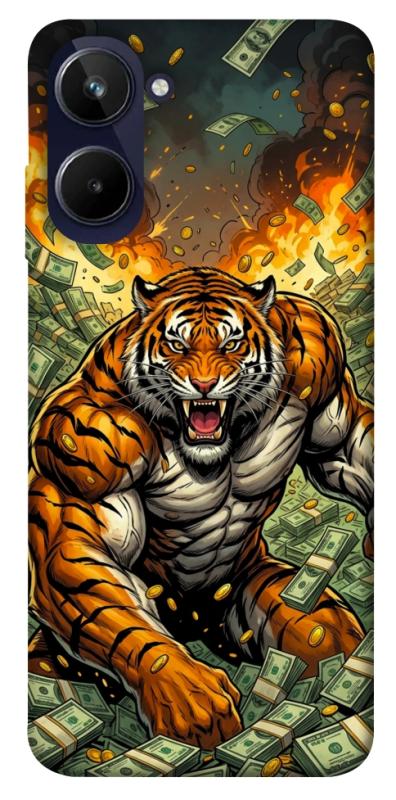 Чохол itsPrint Money tiger для Realme 10 4G, гроші, купити оптом з доставкою