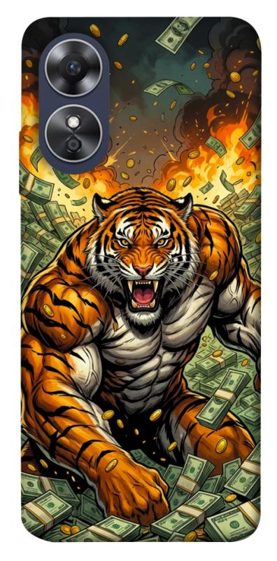 Чохол itsPrint Money tiger для Oppo A17, гроші, купити оптом з доставкою