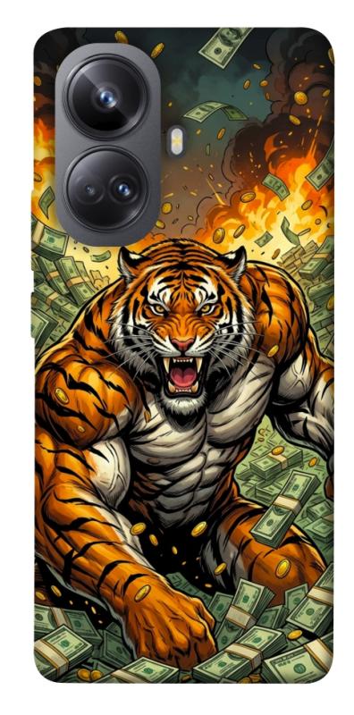 Чохол itsPrint Money tiger для Realme 10 Pro+, гроші, купити оптом з доставкою