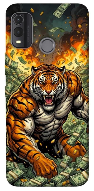 Чохол itsPrint Money tiger для Nokia G11 Plus, гроші, купити оптом з доставкою