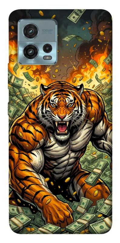 Чехол itsPrint Money tiger для Motorola Moto G72, деньги, купить оптом с доставкой