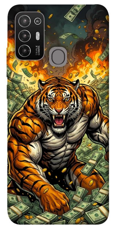 Чохол itsPrint Money tiger для ZTE Blade A52, гроші, купити оптом з доставкою