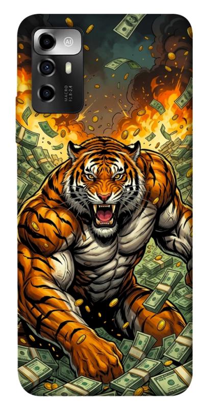 Чохол itsPrint Money tiger для ZTE Blade A72, гроші, купити оптом з доставкою