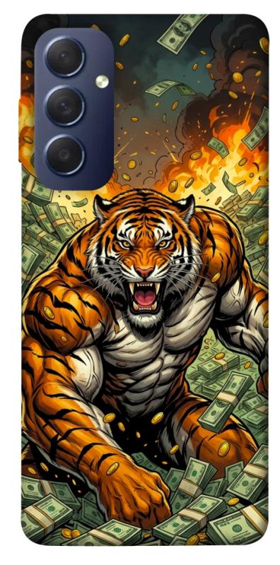 Чохол itsPrint Money tiger для Samsung Galaxy M54 5G, гроші, купити оптом з доставкою