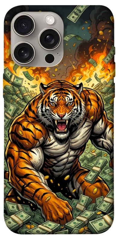 Чохол itsPrint Money tiger для Apple iPhone 15 Pro Max (6.7"), гроші, купити оптом з доставкою