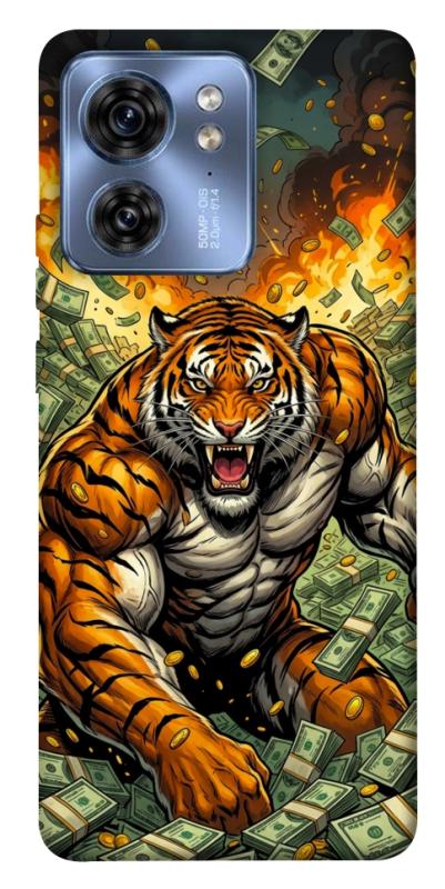 Чохол itsPrint Money tiger для Motorola Edge 40, гроші, купити оптом з доставкою