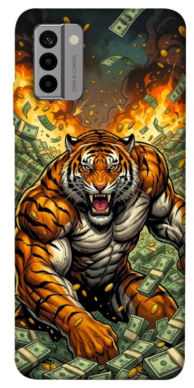 Чохол itsPrint Money tiger для Nokia G22, гроші, купити оптом з доставкою