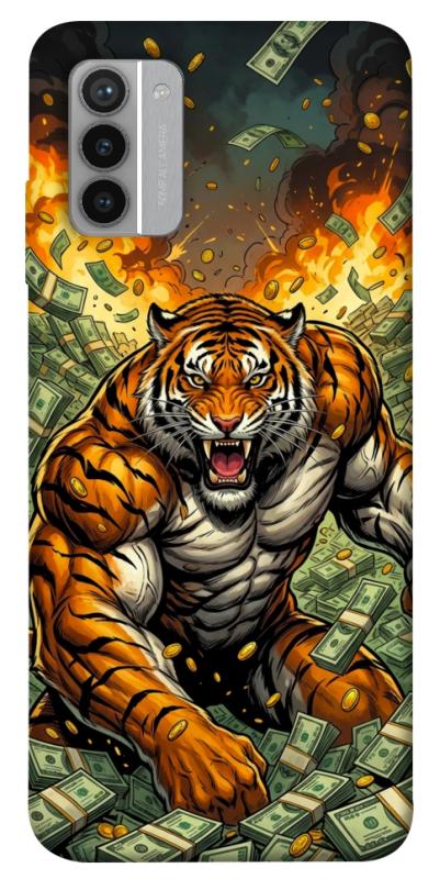 Чехол itsPrint Money tiger для Nokia G42, деньги, купить оптом с доставкой