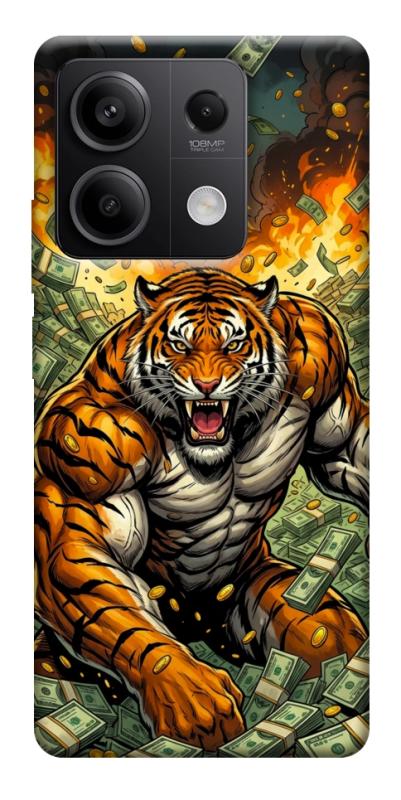 Чехол itsPrint Money tiger для Xiaomi Redmi Note 13 5G, деньги, купить оптом с доставкой