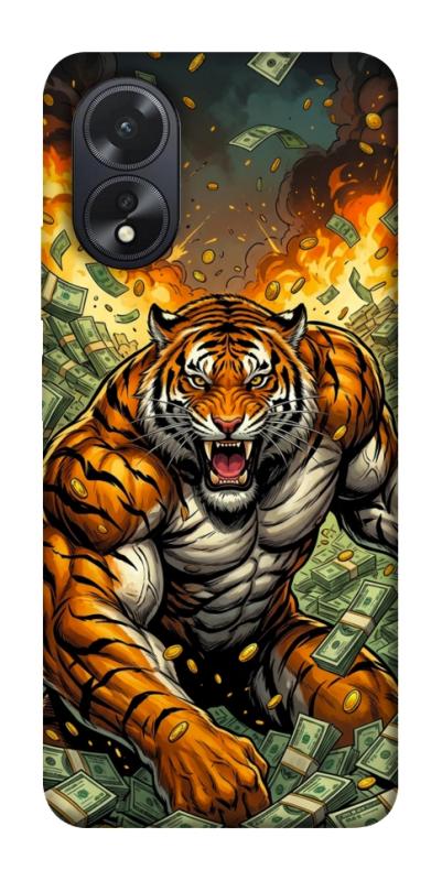 Чехол itsPrint Money tiger для Oppo A38, деньги, купить оптом с доставкой