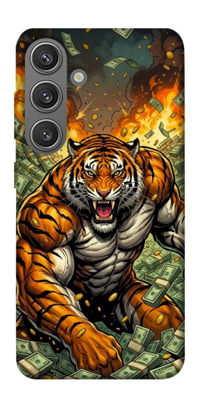 Чехол itsPrint Money tiger для Samsung Galaxy S24, деньги, купить оптом с доставкой