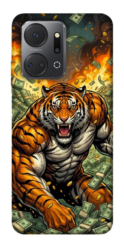 Чехол itsPrint Money tiger для Huawei Honor X7a, деньги, купить оптом с доставкой