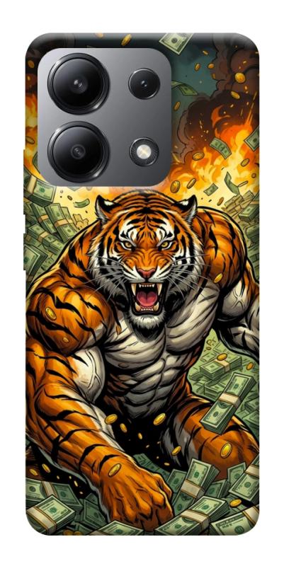 Чохол itsPrint Money tiger для Xiaomi Redmi Note 13 4G, гроші, купити оптом з доставкою