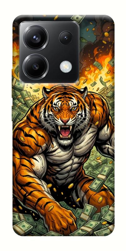 Чохол itsPrint Money tiger для Xiaomi Poco X6, гроші, купити оптом з доставкою