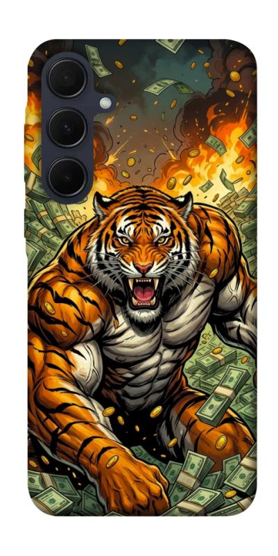 Чехол itsPrint Money tiger для Samsung Galaxy A55, деньги, купить оптом с доставкой