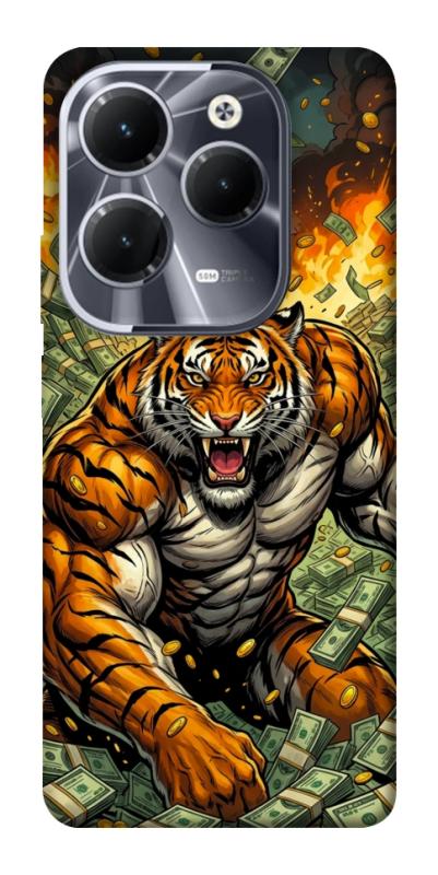Чохол itsPrint Money tiger для Infinix Hot 40, гроші, купити оптом з доставкою