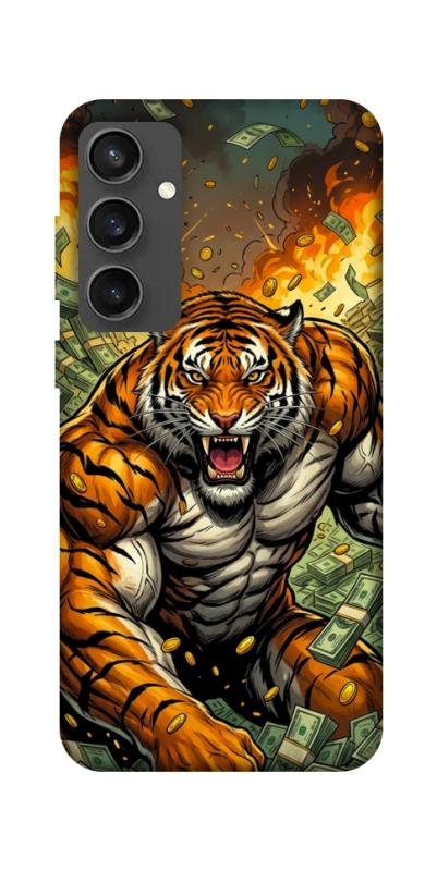 Чехол itsPrint Money tiger для Samsung Galaxy S24 FE, деньги, купить оптом с доставкой