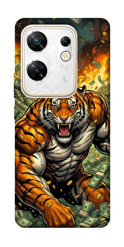 Чехол itsPrint Money tiger для Infinix Zero 30 4G, деньги, купить оптом с доставкой