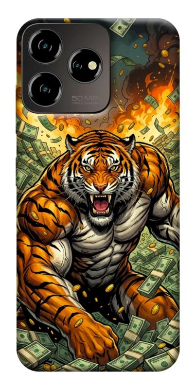 Чехол itsPrint Money tiger для ZTE Blade V50 Desing 4G, деньги, купить оптом с доставкой