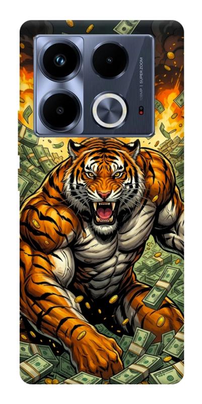Чехол itsPrint Money tiger для Infinix Note 40 4G, деньги, купить оптом с доставкой