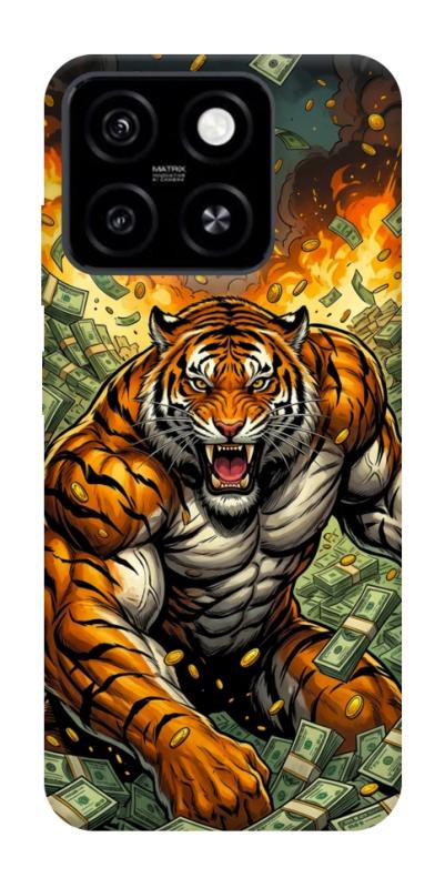 Чохол itsPrint Money tiger для ZTE Blade A55 4G, гроші, купити оптом з доставкою